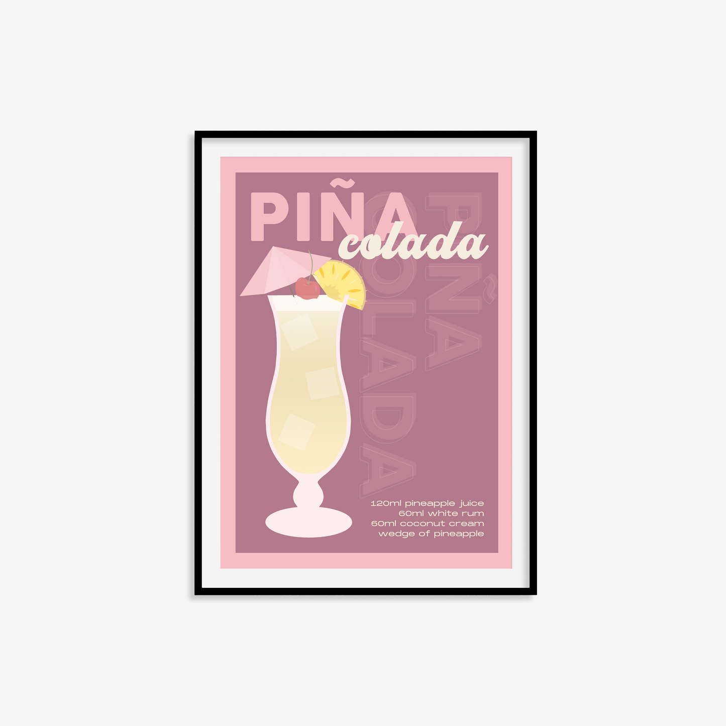 Piña Colada Print