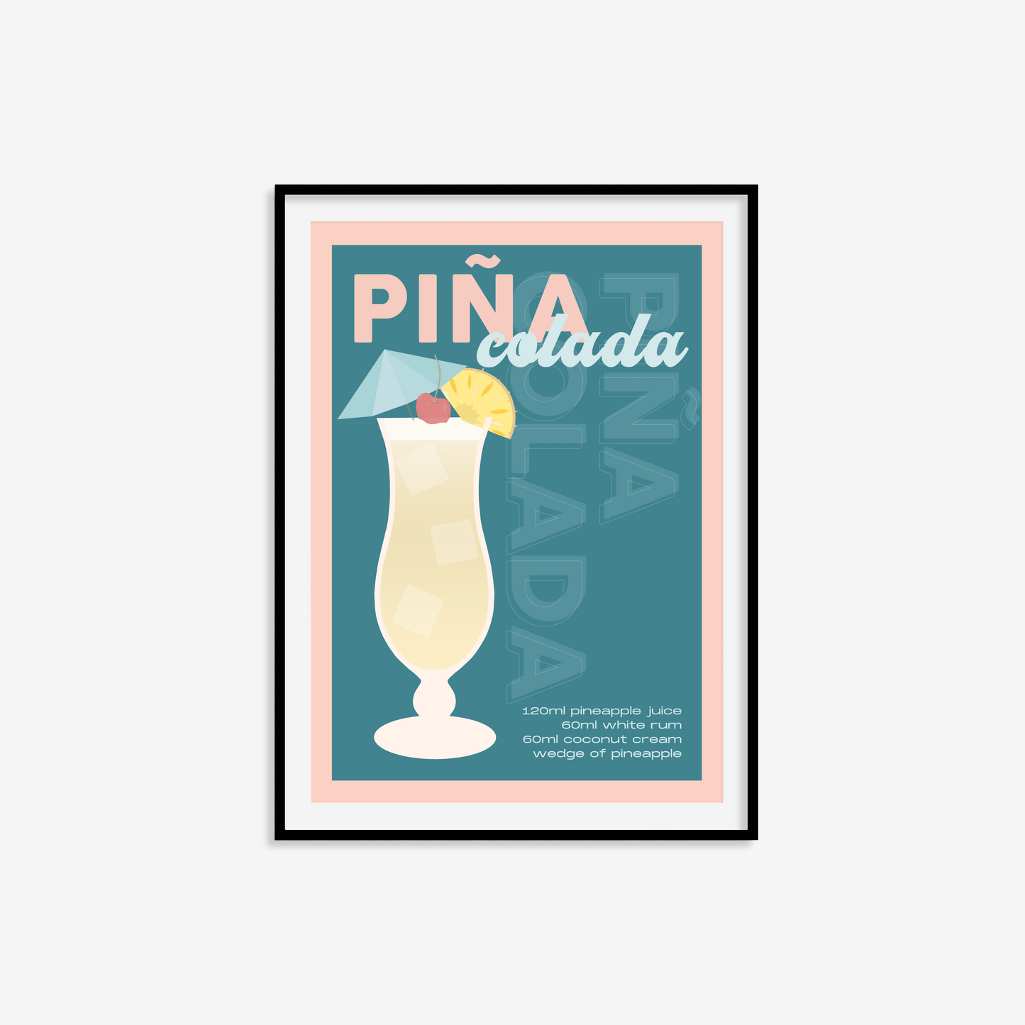 Piña Colada Print