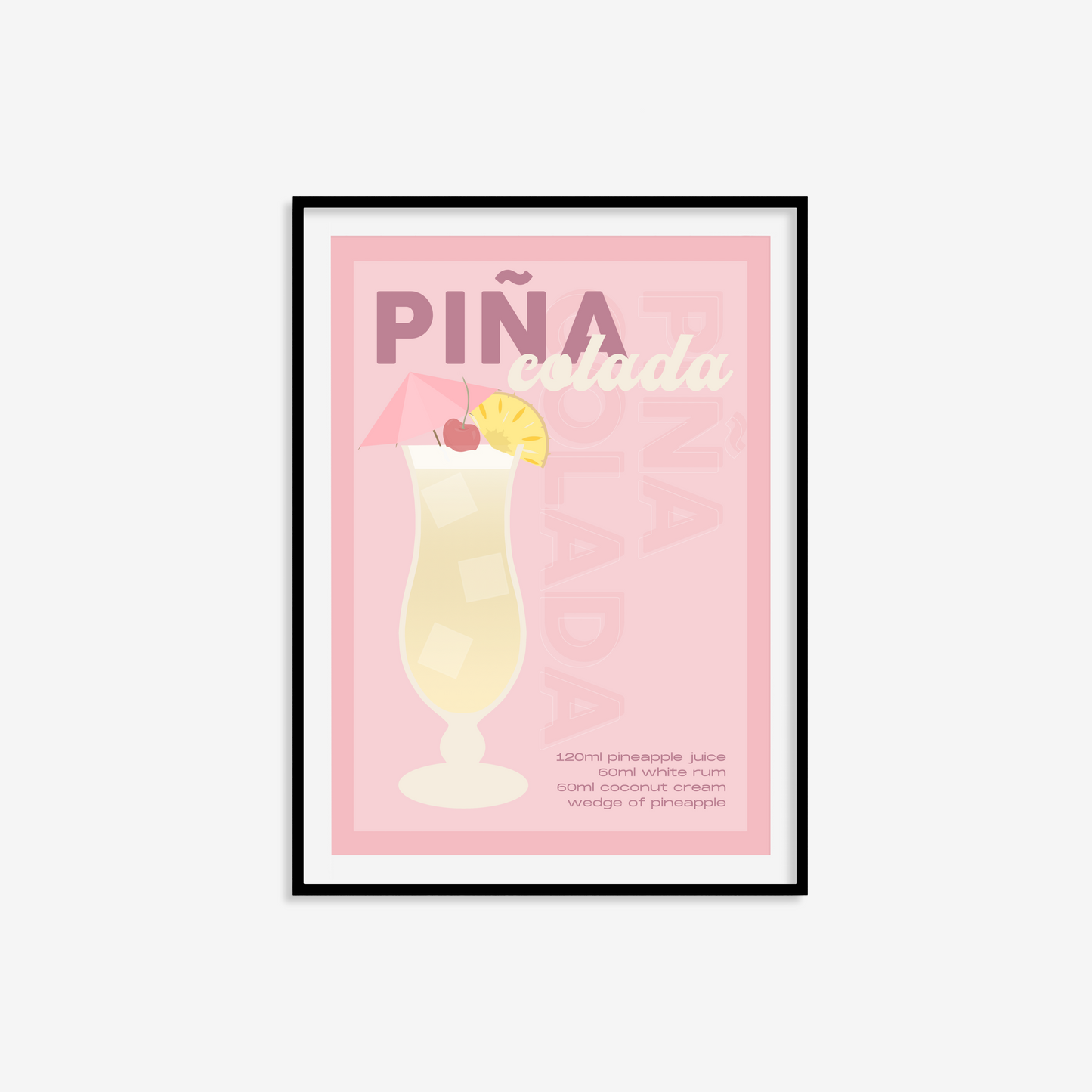 Piña Colada Print