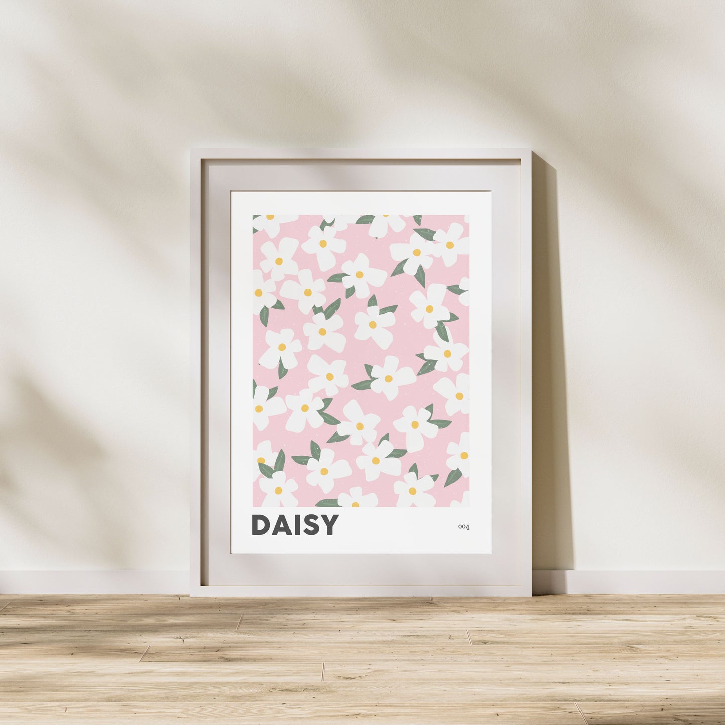 Daisy April Birth Flower Print