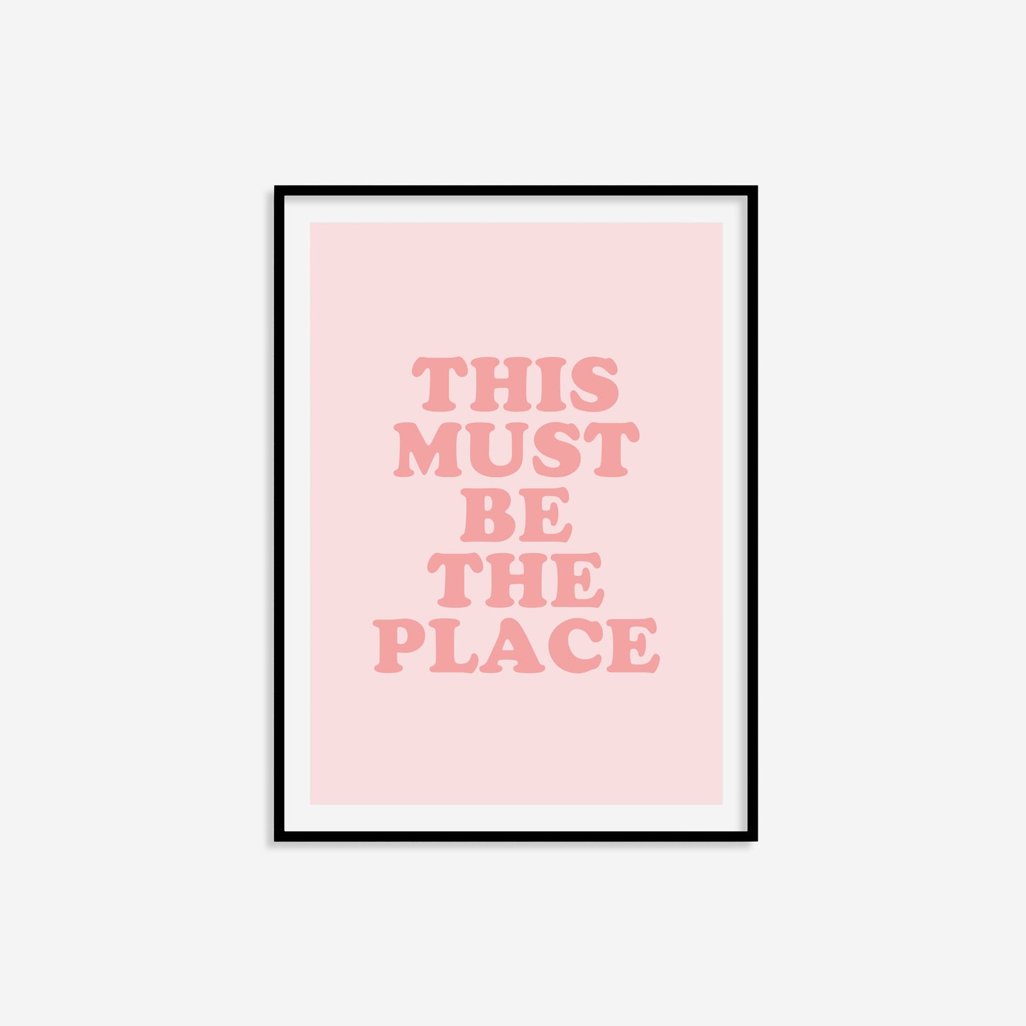 This Must Be The Place Print