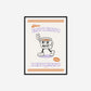 Retro More Espresso Less Depresso Print
