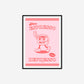 Retro More Espresso Less Depresso Print
