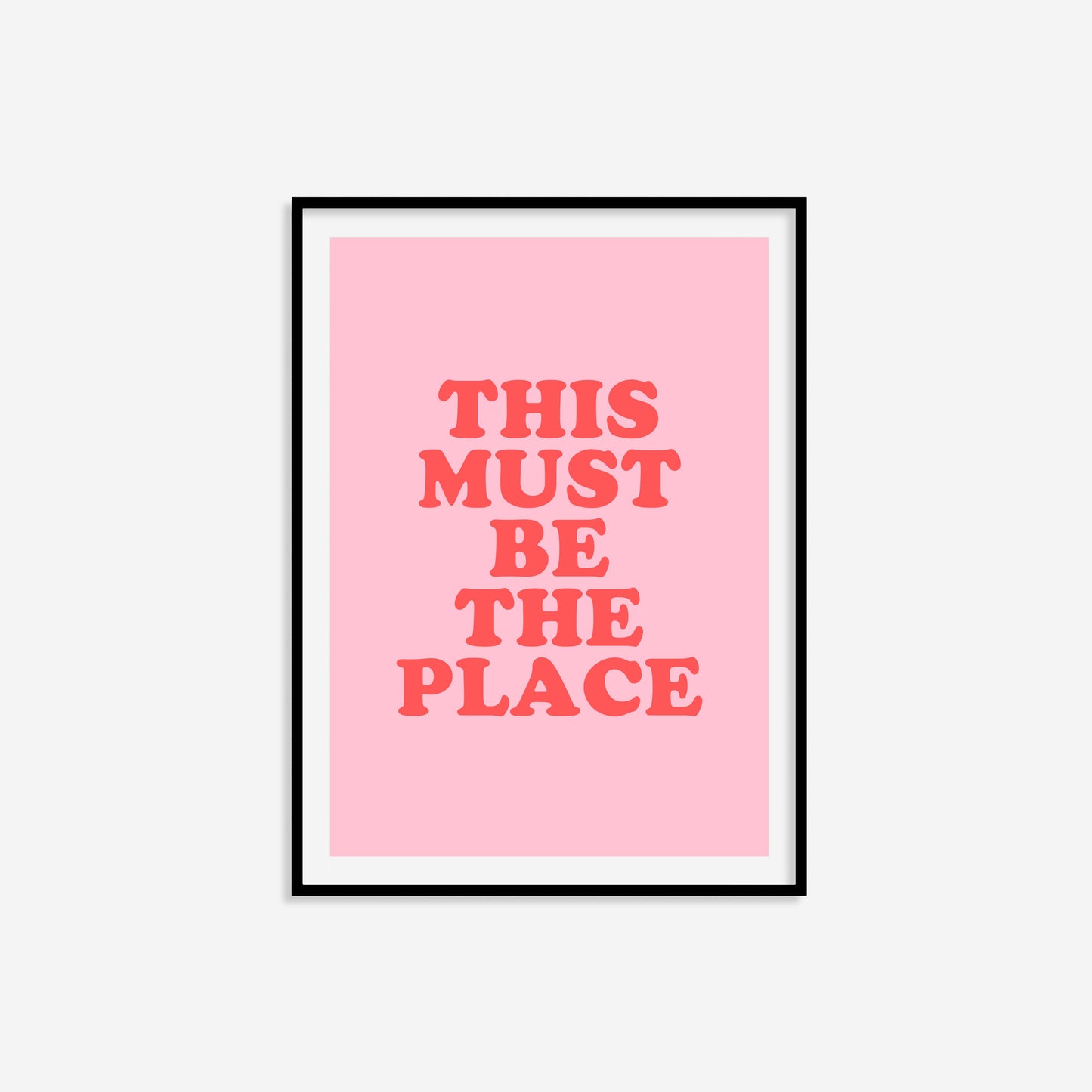 This Must Be The Place Print