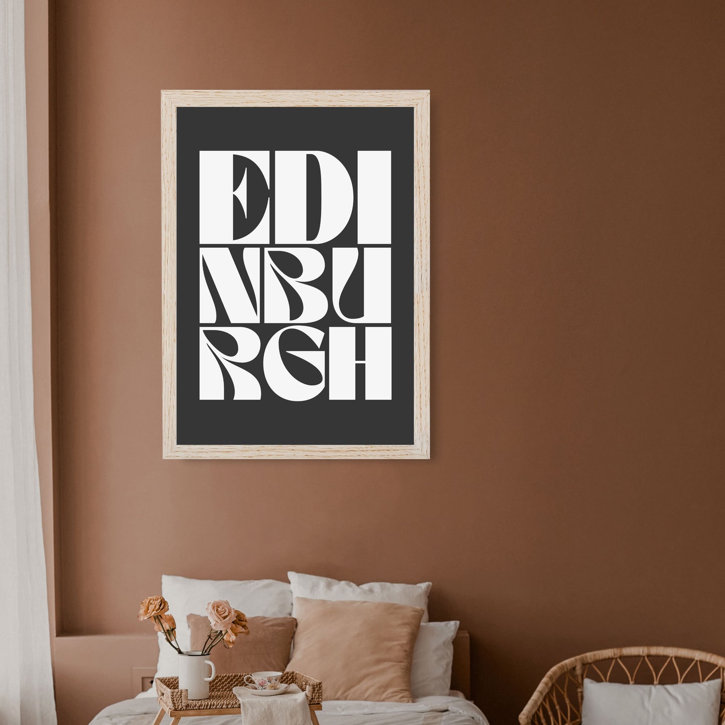 Edinburgh Typography Statement Print