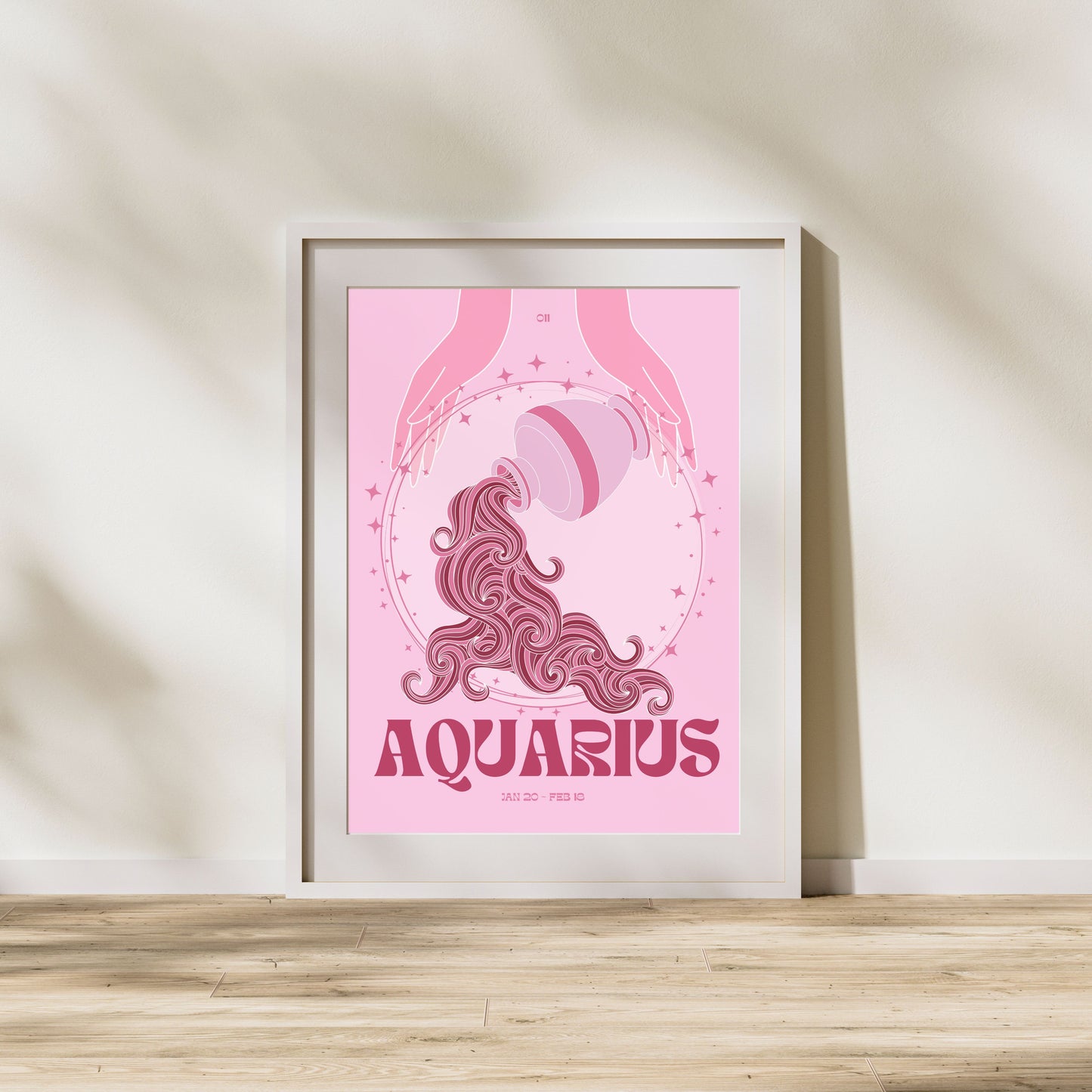 Aquarius Zodiac Print