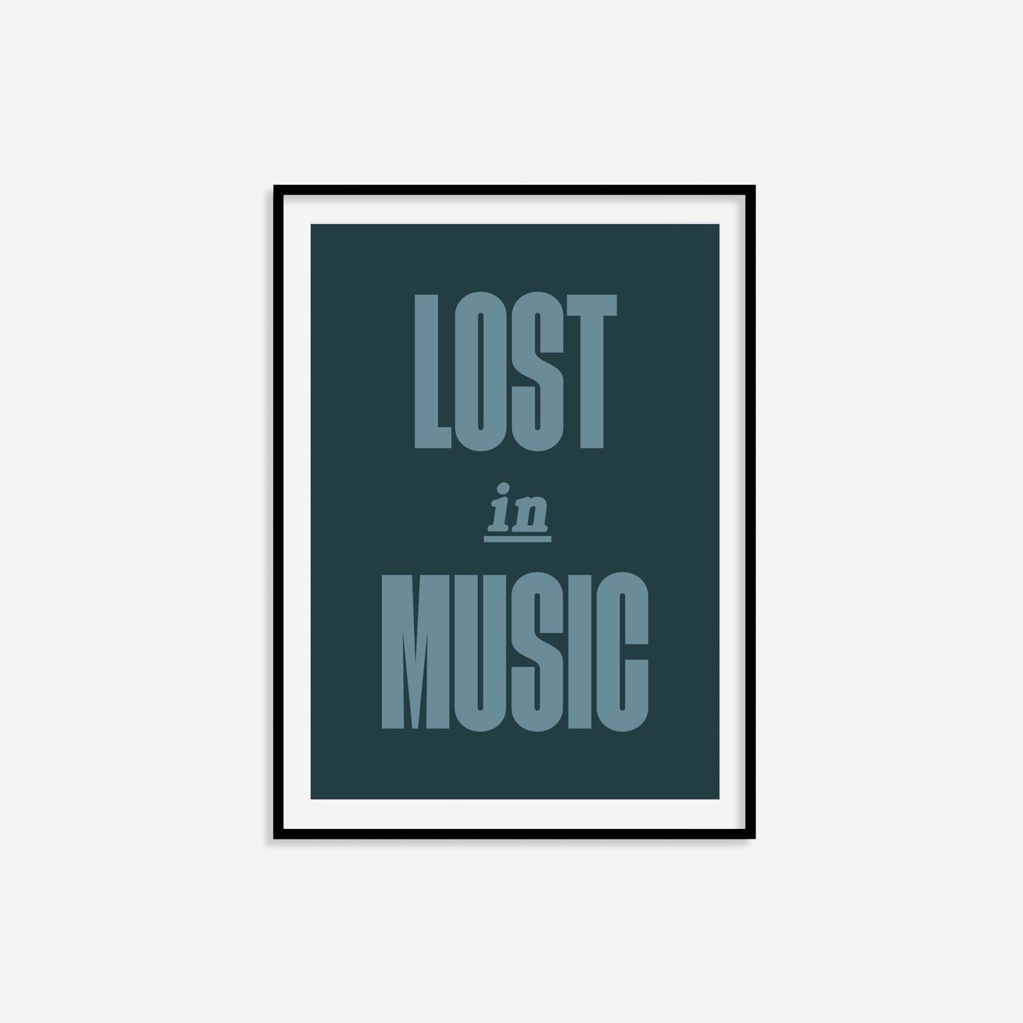 Lost In Music Print