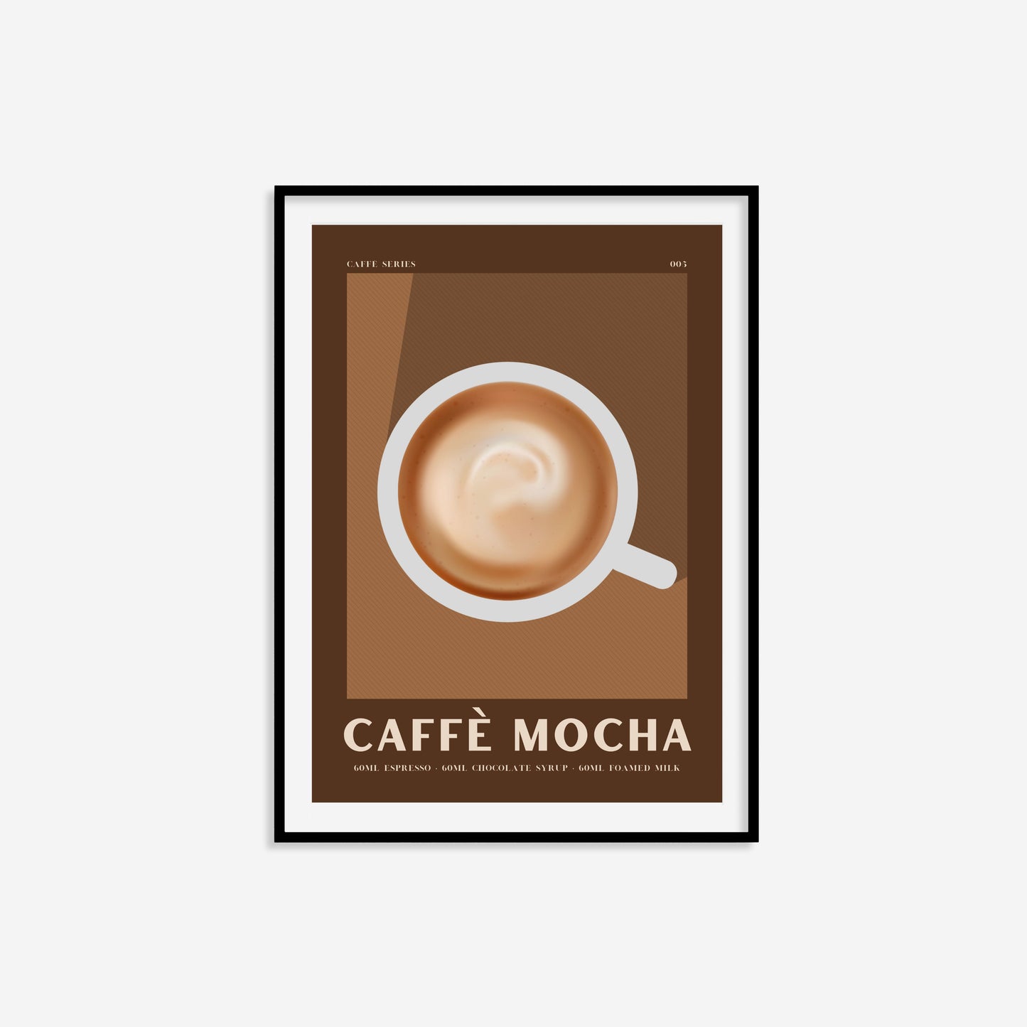 Retro Caffè Mocha Caffè Series Print