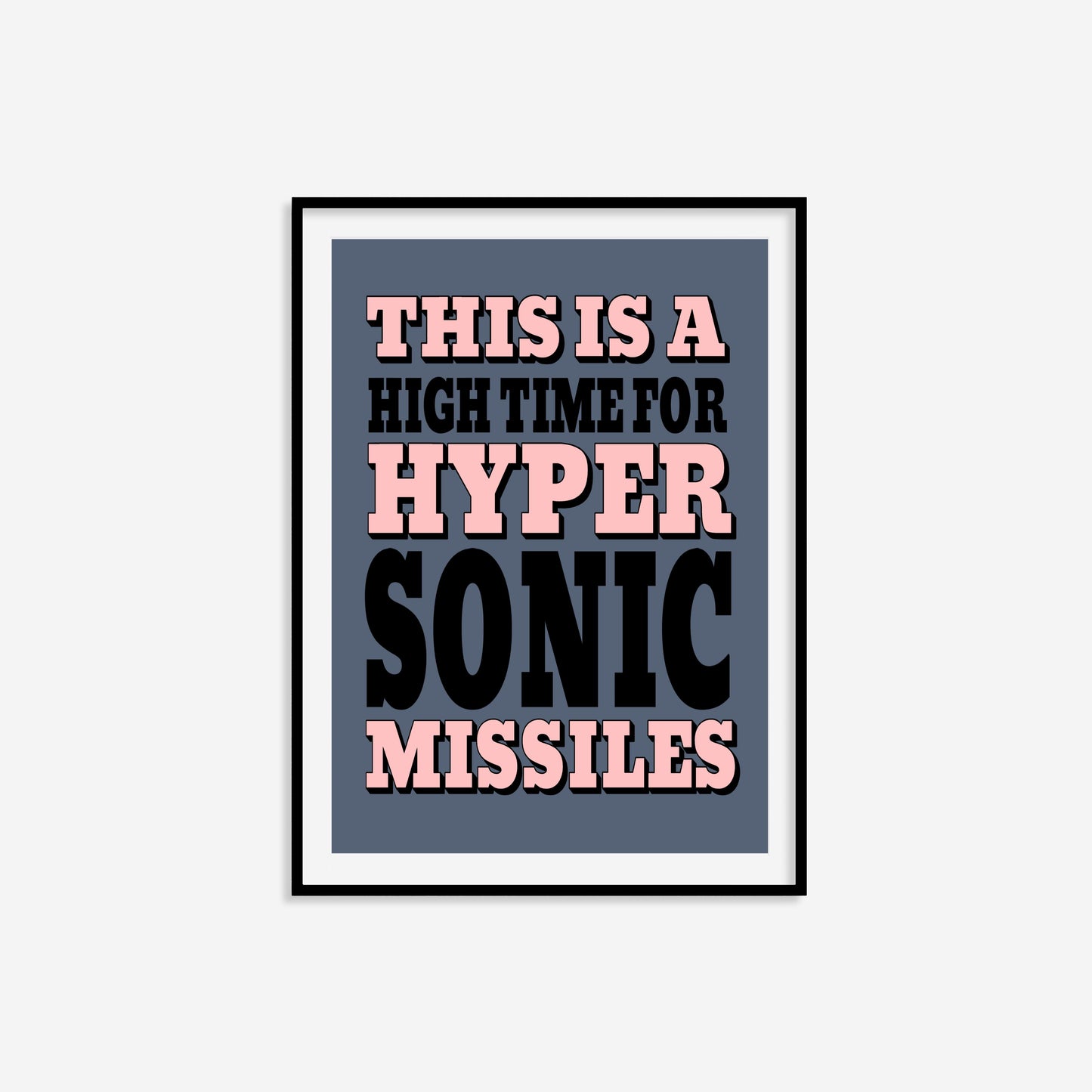 Hypersonic Missiles Print