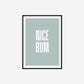 Nice Bum Print