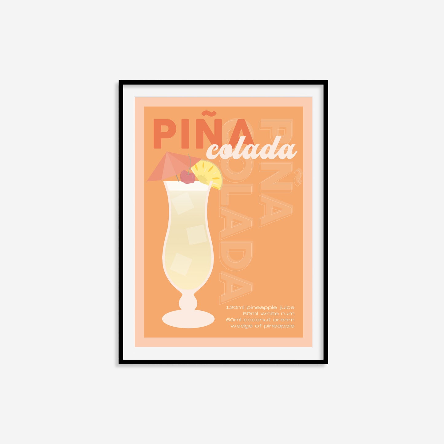 Piña Colada Print