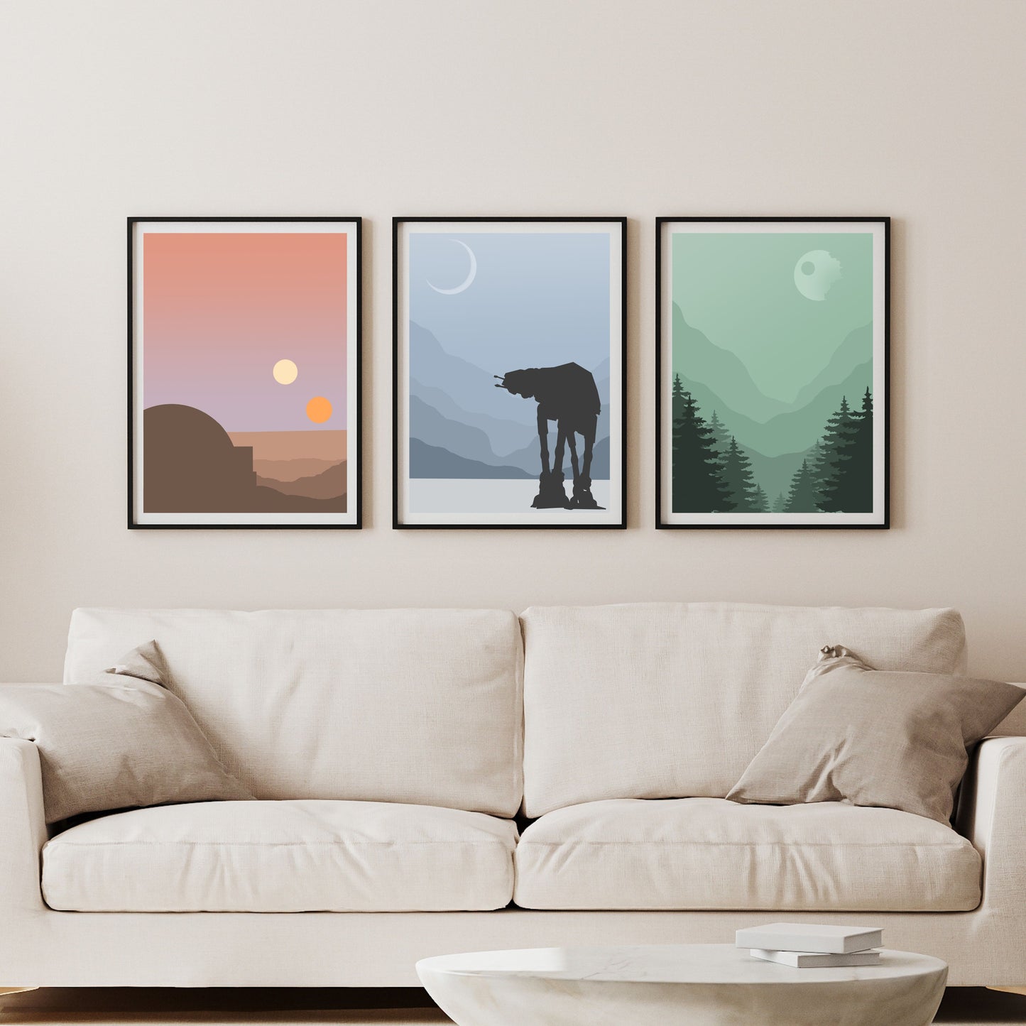 Original Trilogy Inspired Prints