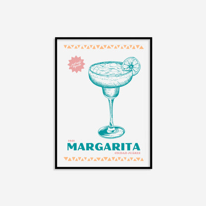 Retro Margarita Print