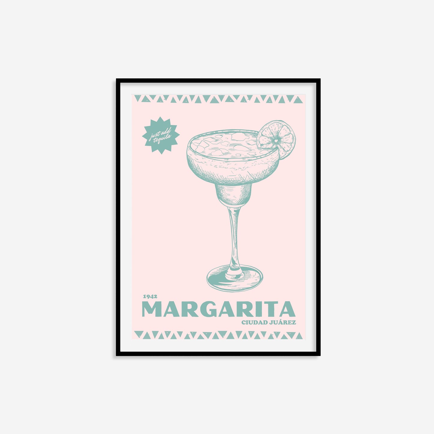 Retro Margarita Print