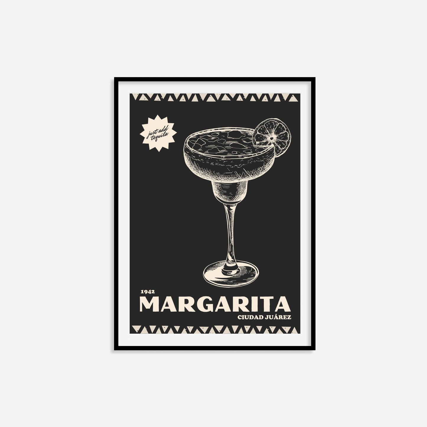 Retro Margarita Print