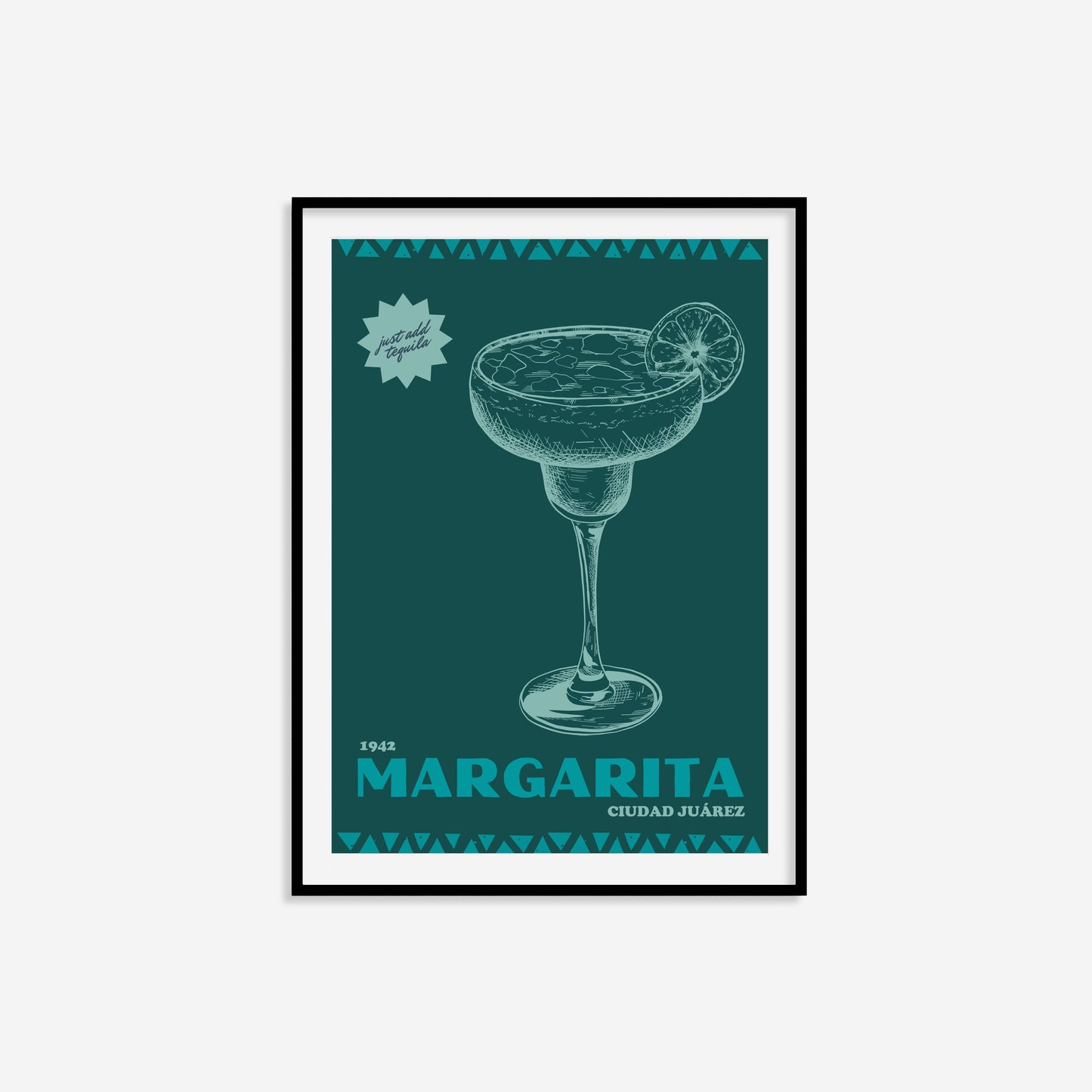 Retro Margarita Print