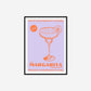 Retro Margarita Print