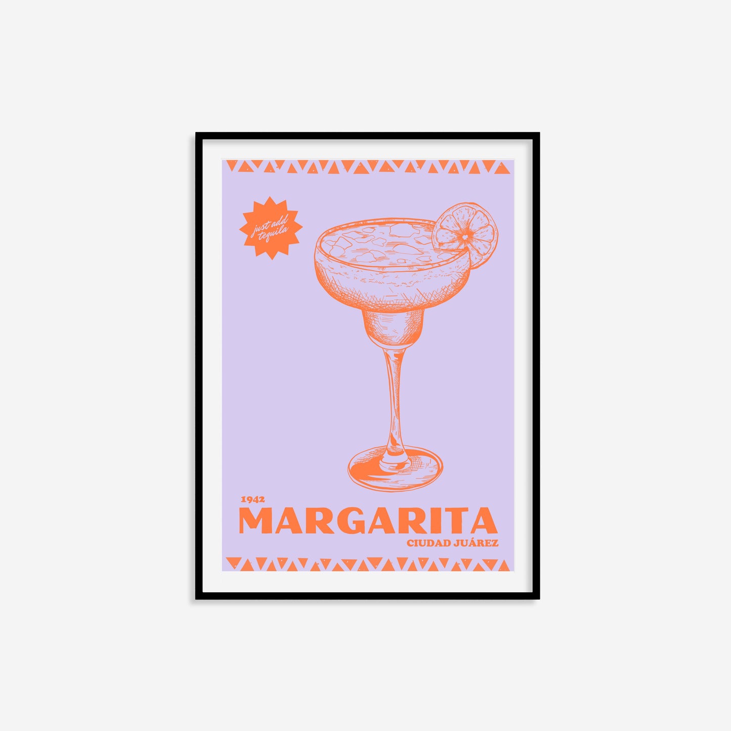 Retro Margarita Print