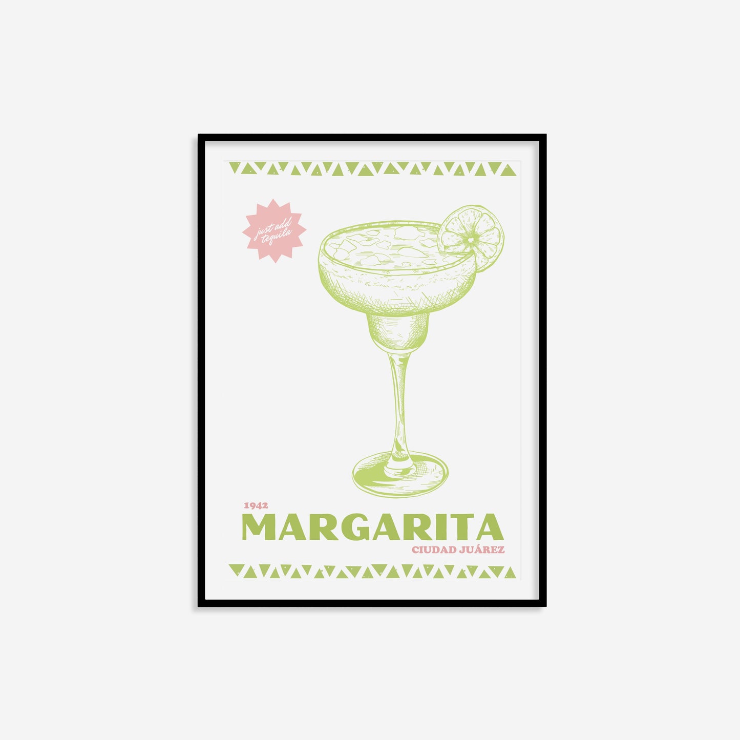 Retro Margarita Print