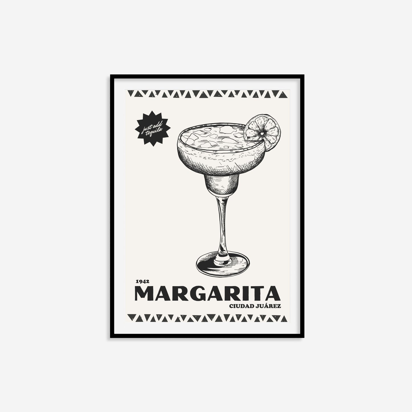 Retro Margarita Print