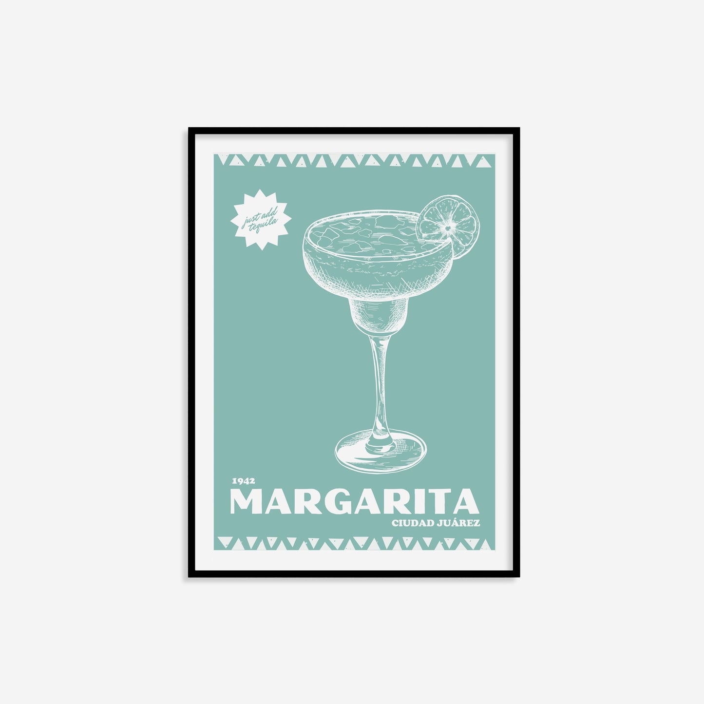 Retro Margarita Print