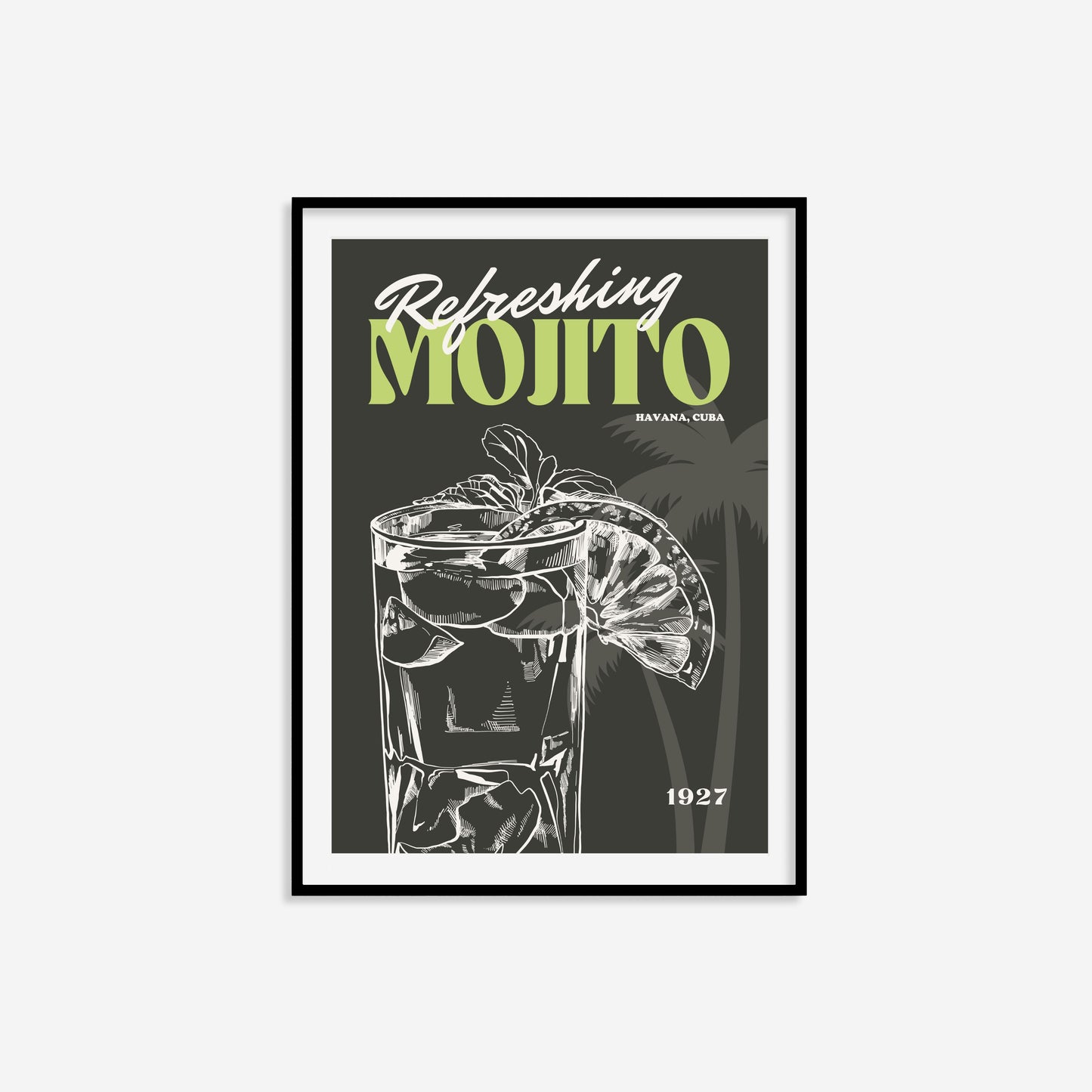 Retro Mojito Print