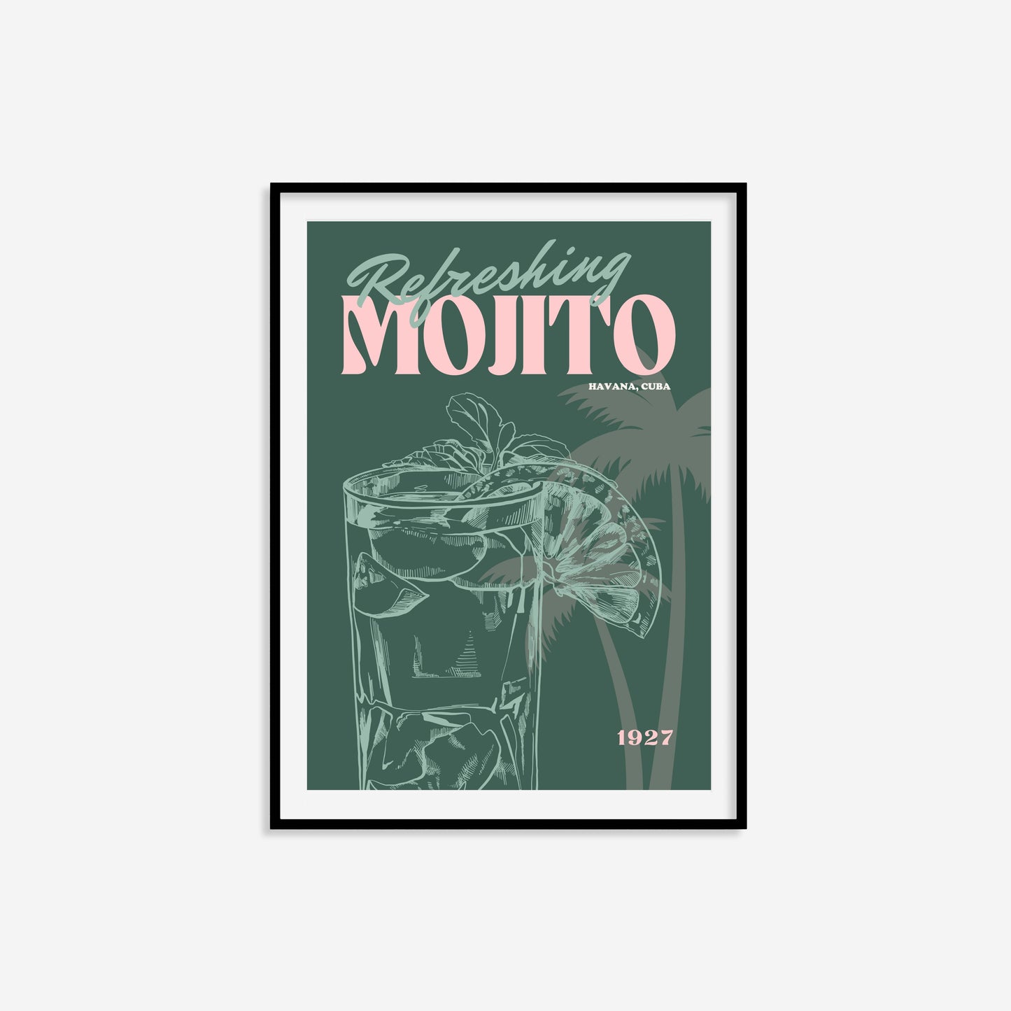 Retro Mojito Print