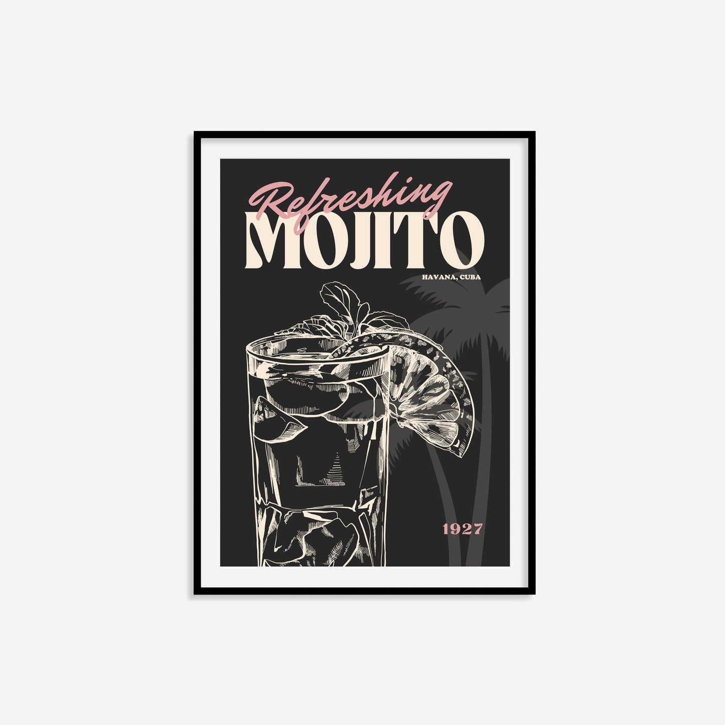 Retro Mojito Print