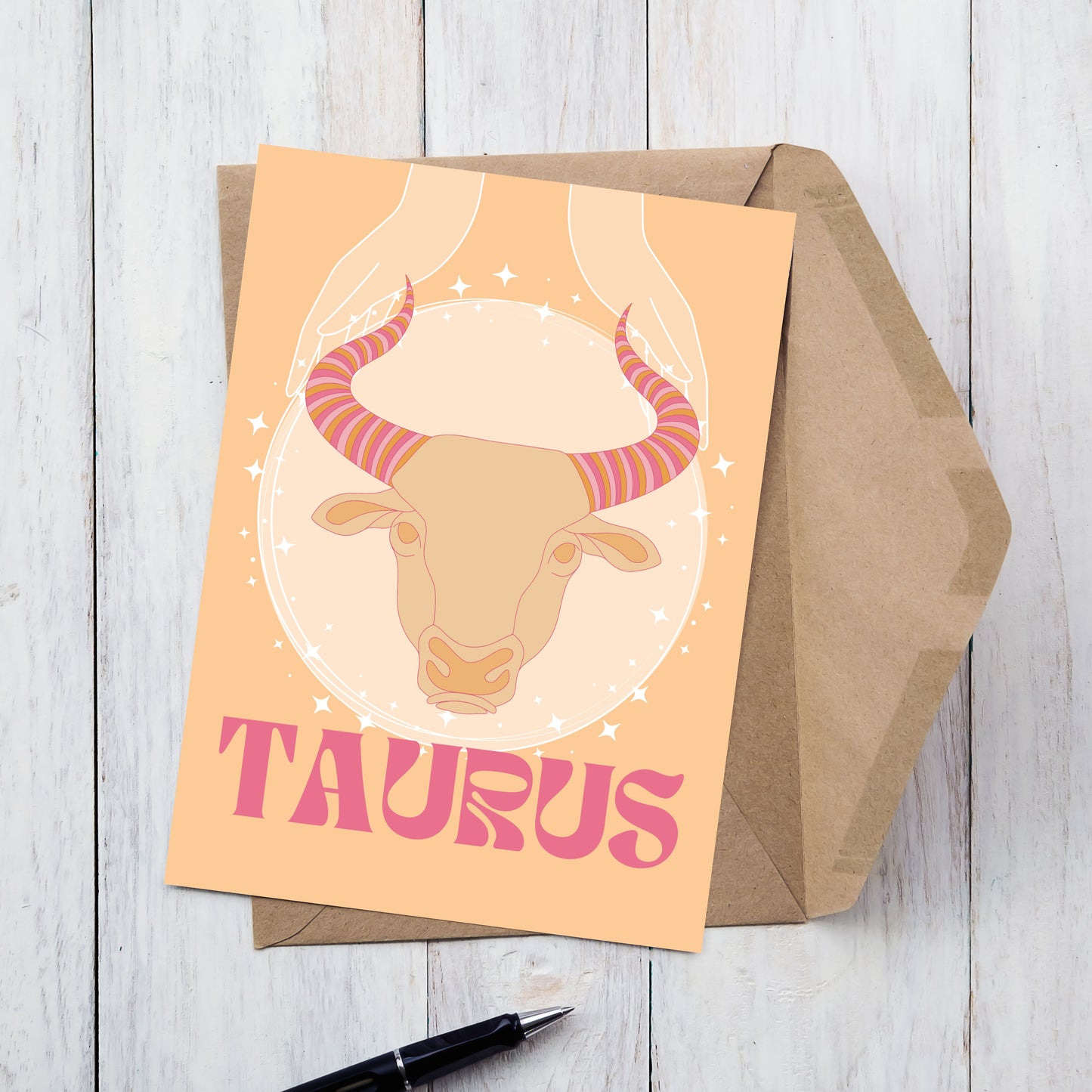 Taurus Zodiac Birthday Card