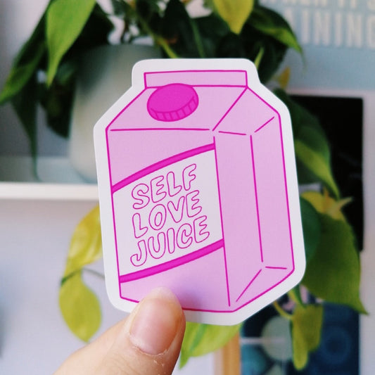 Self Love Juice Sticker