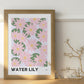 Water Lily July Birth Flower Print