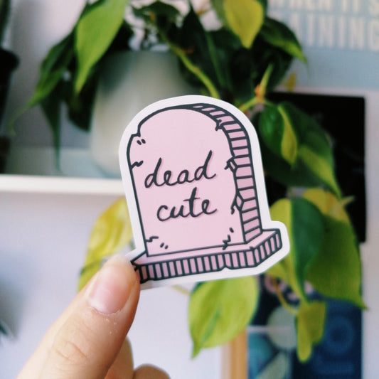 Dead Cute Sticker