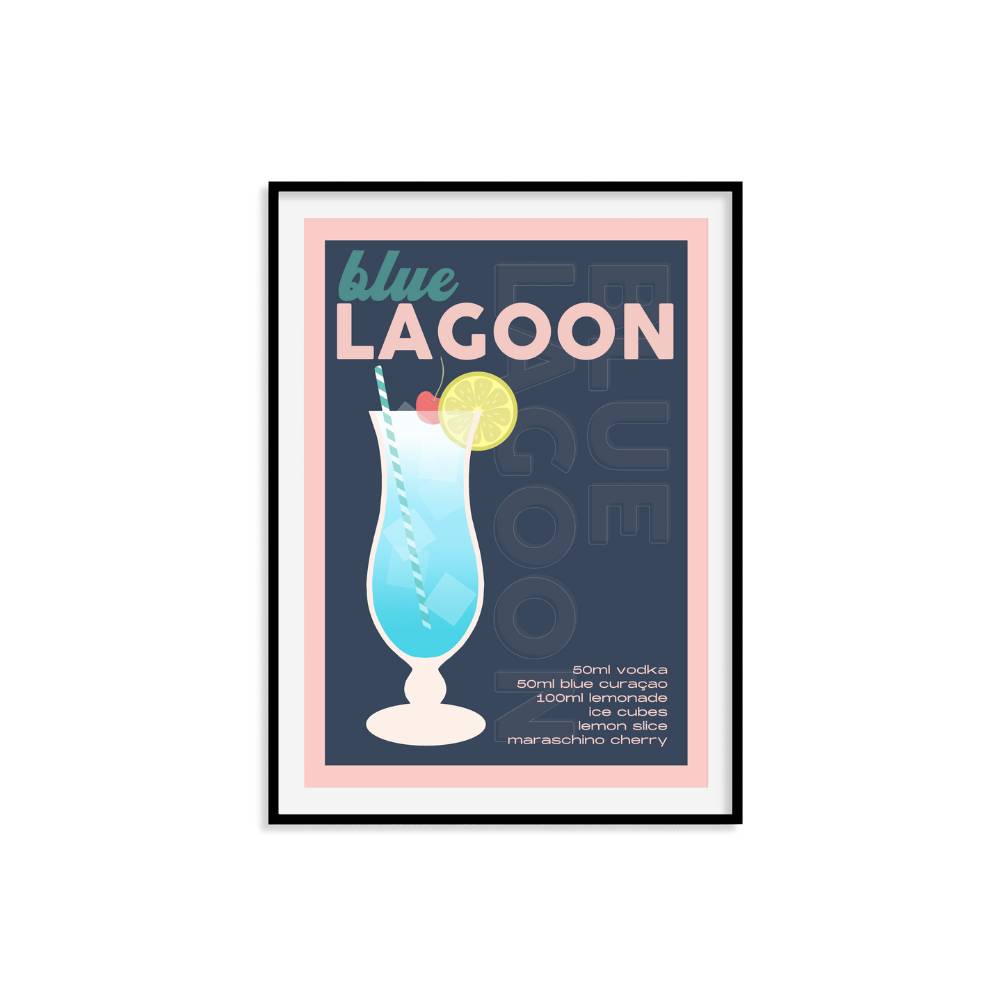 Blue Lagoon Print