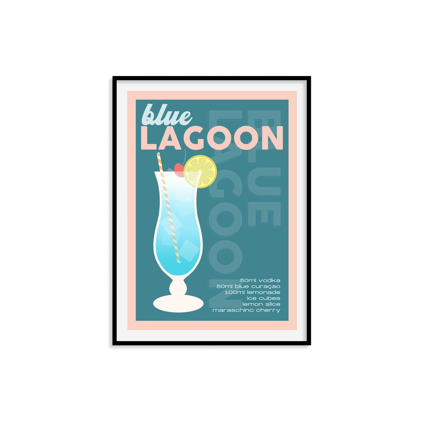 Blue Lagoon Print