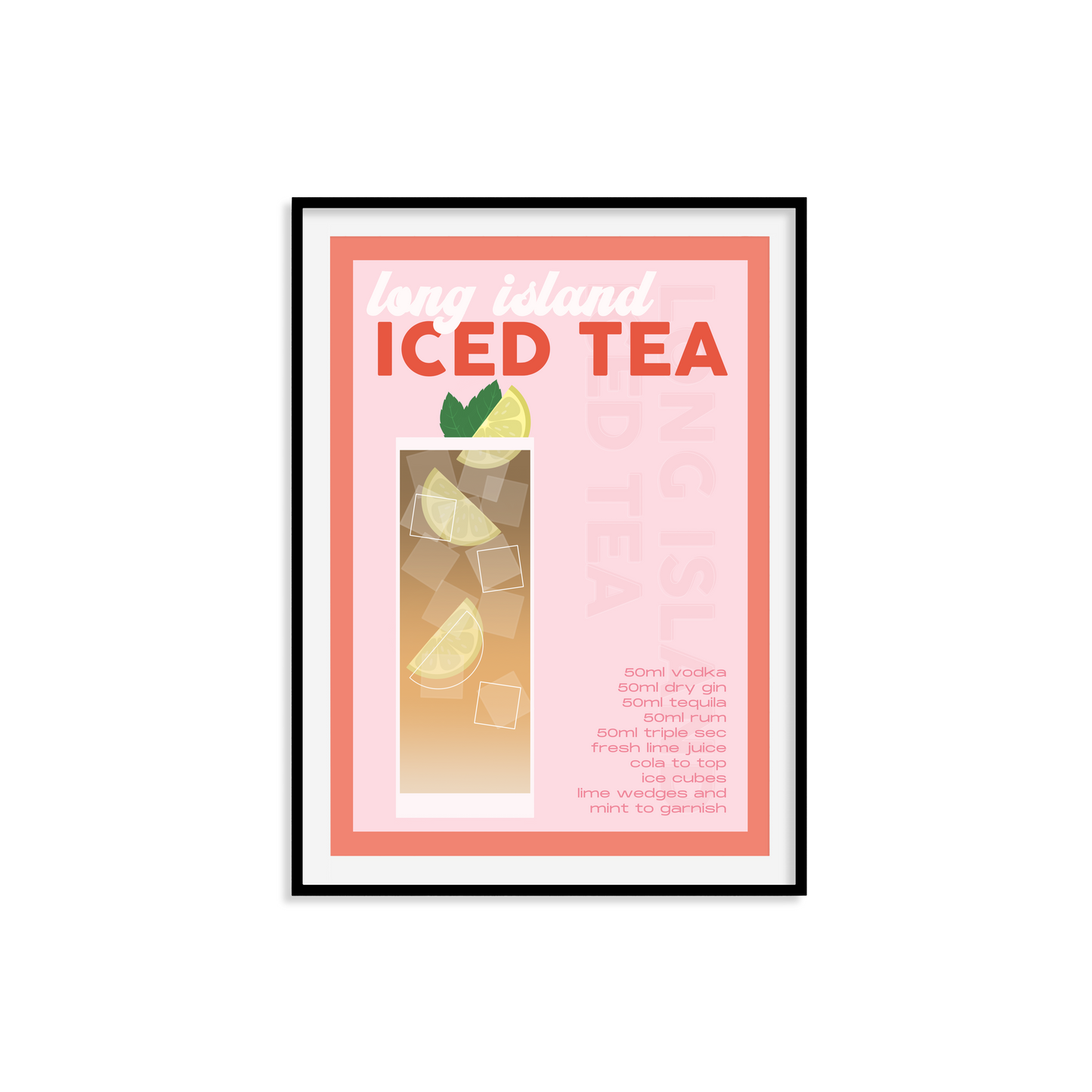 Long Island Iced Tea Print