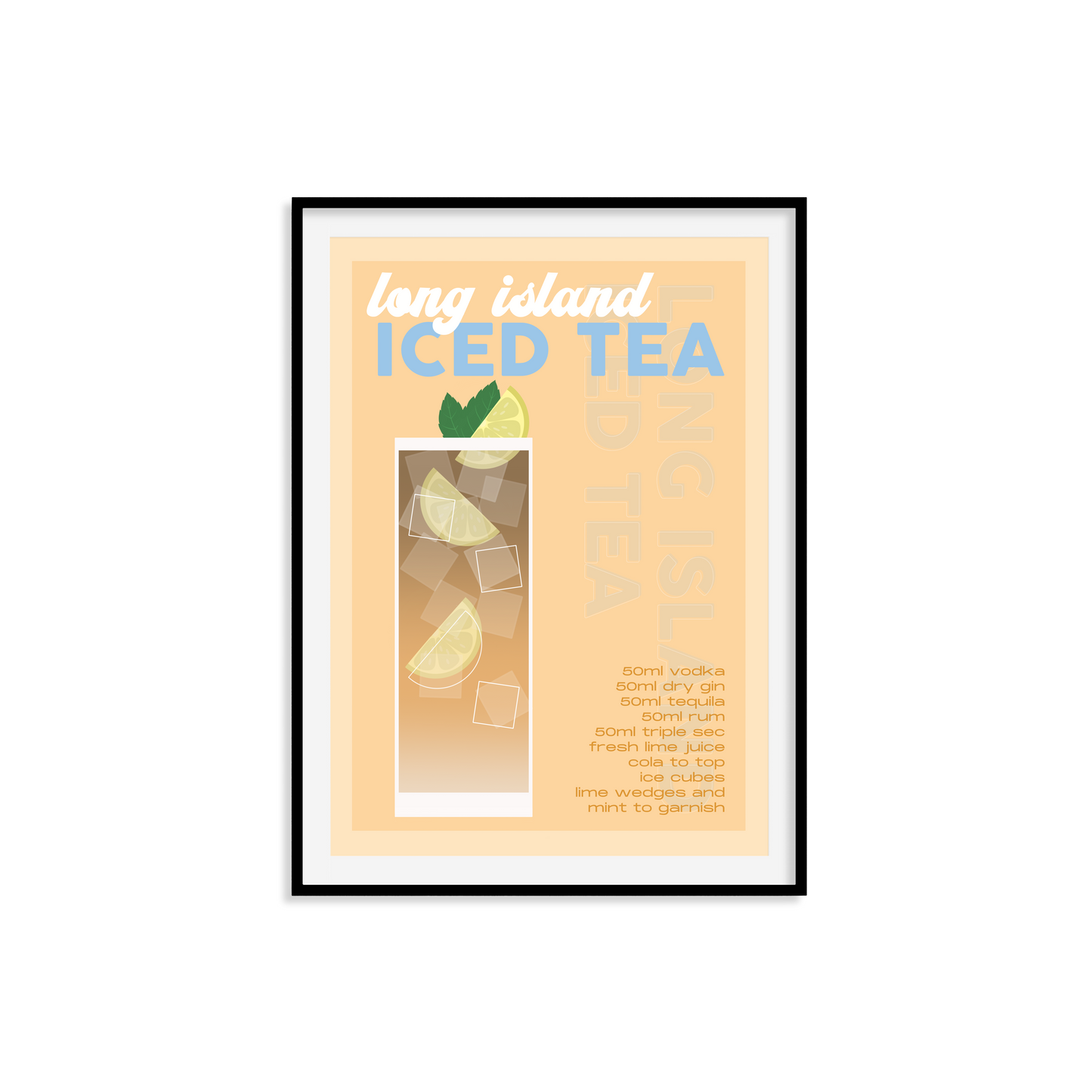 Long Island Iced Tea Print