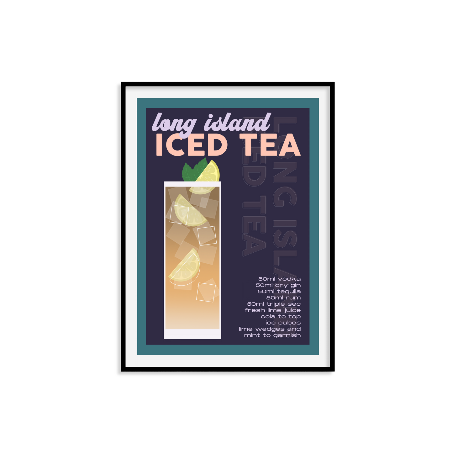 Long Island Iced Tea Print