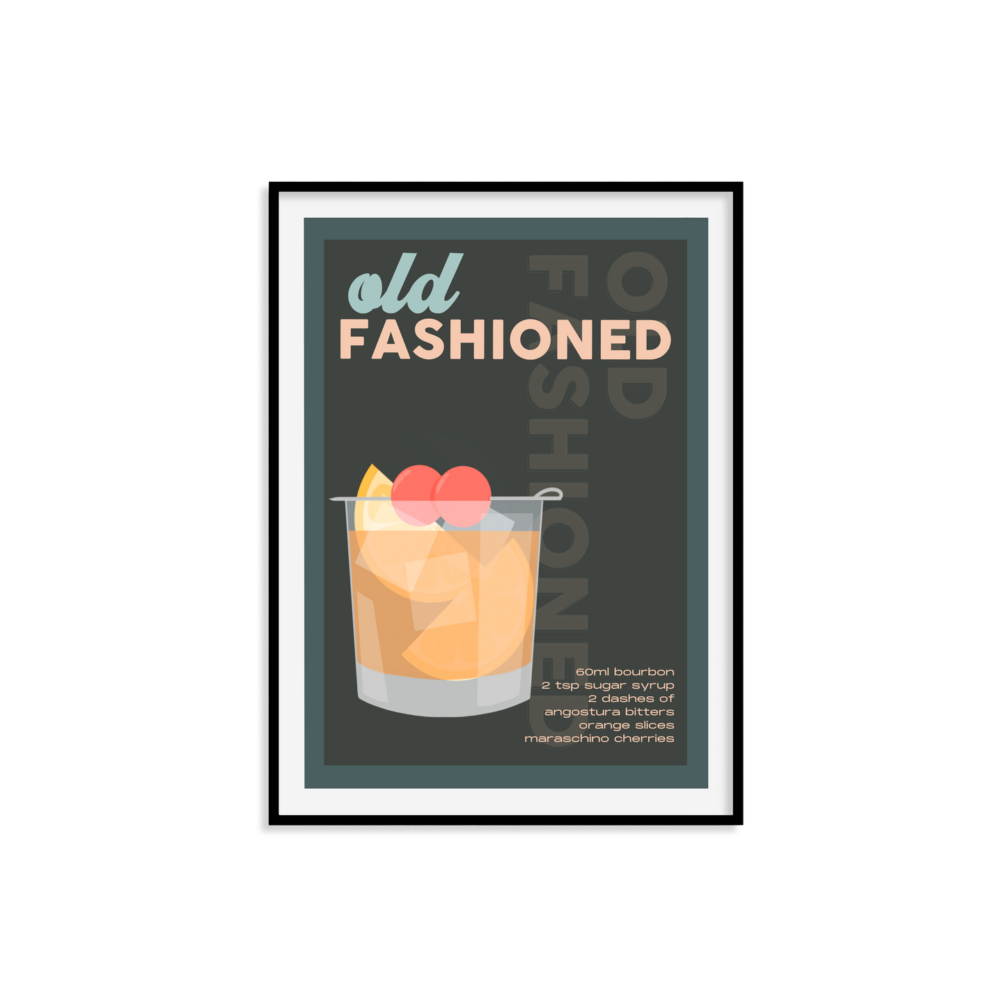 Old Fashioned Print