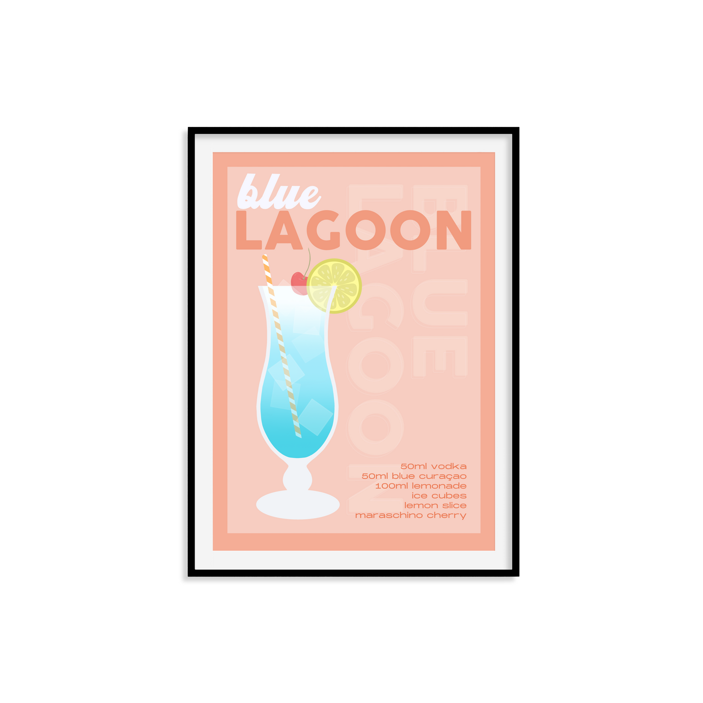 Blue Lagoon Print