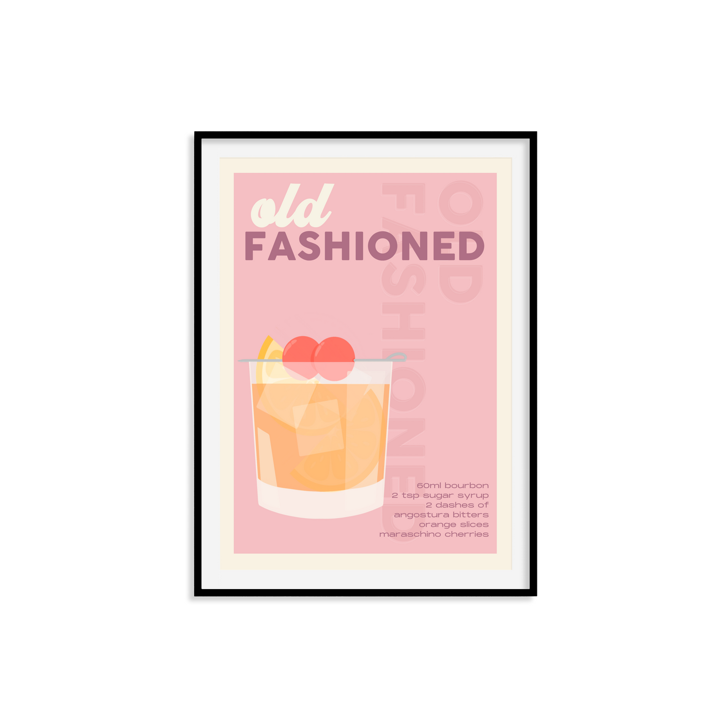 Old Fashioned Print