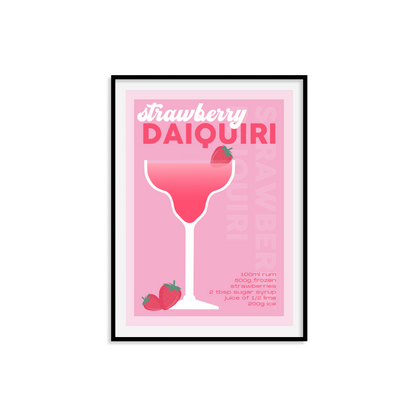 Strawberry Daiquiri Print