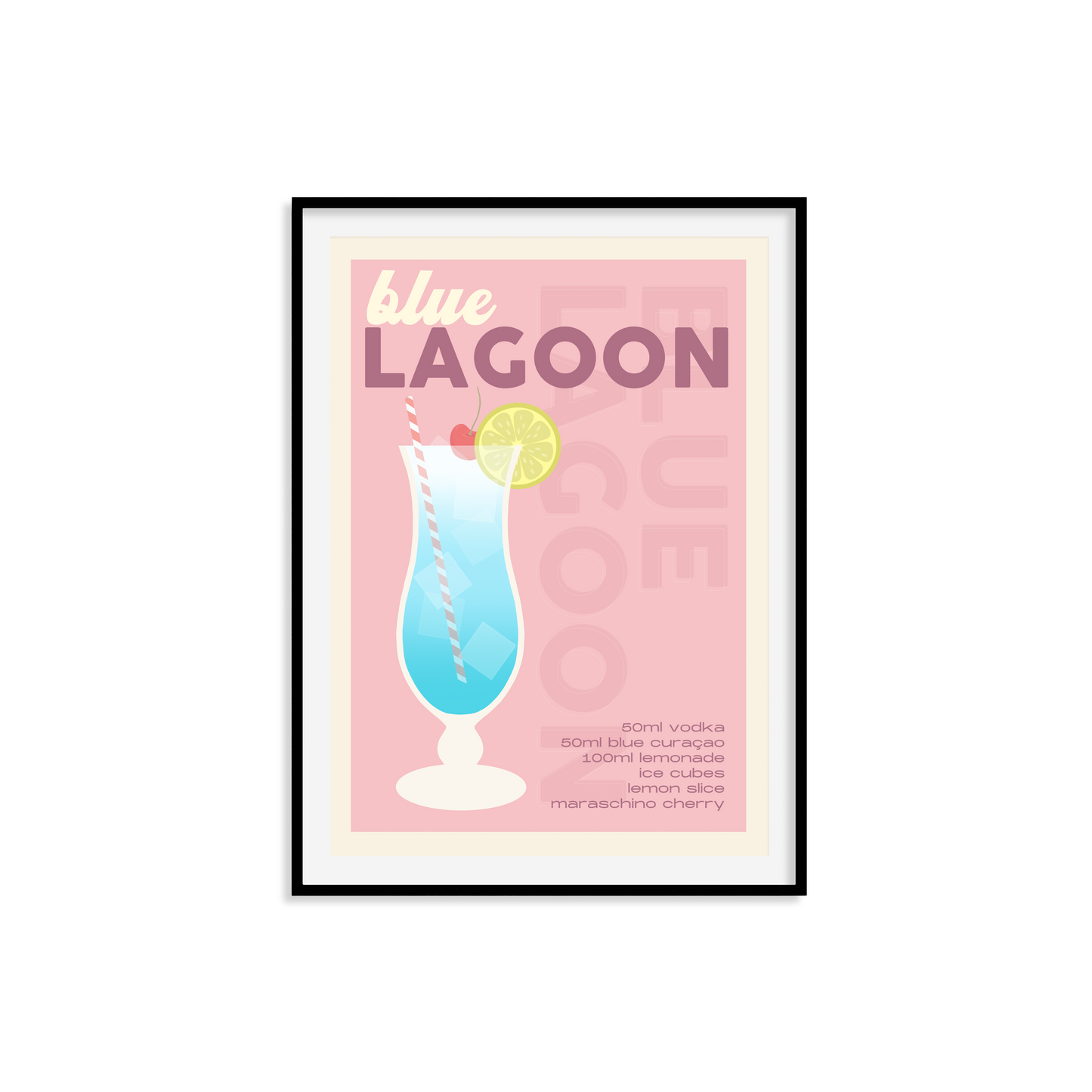 Blue Lagoon Print