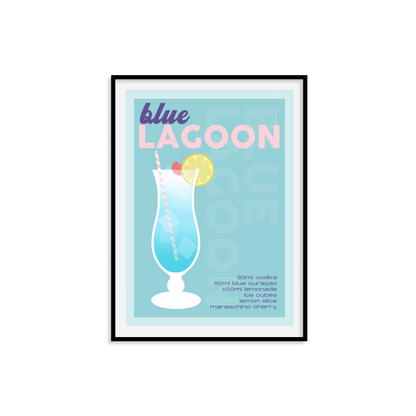 Blue Lagoon Print