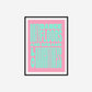 Dirty Dancefloors And Dreams Of Naughtiness Print