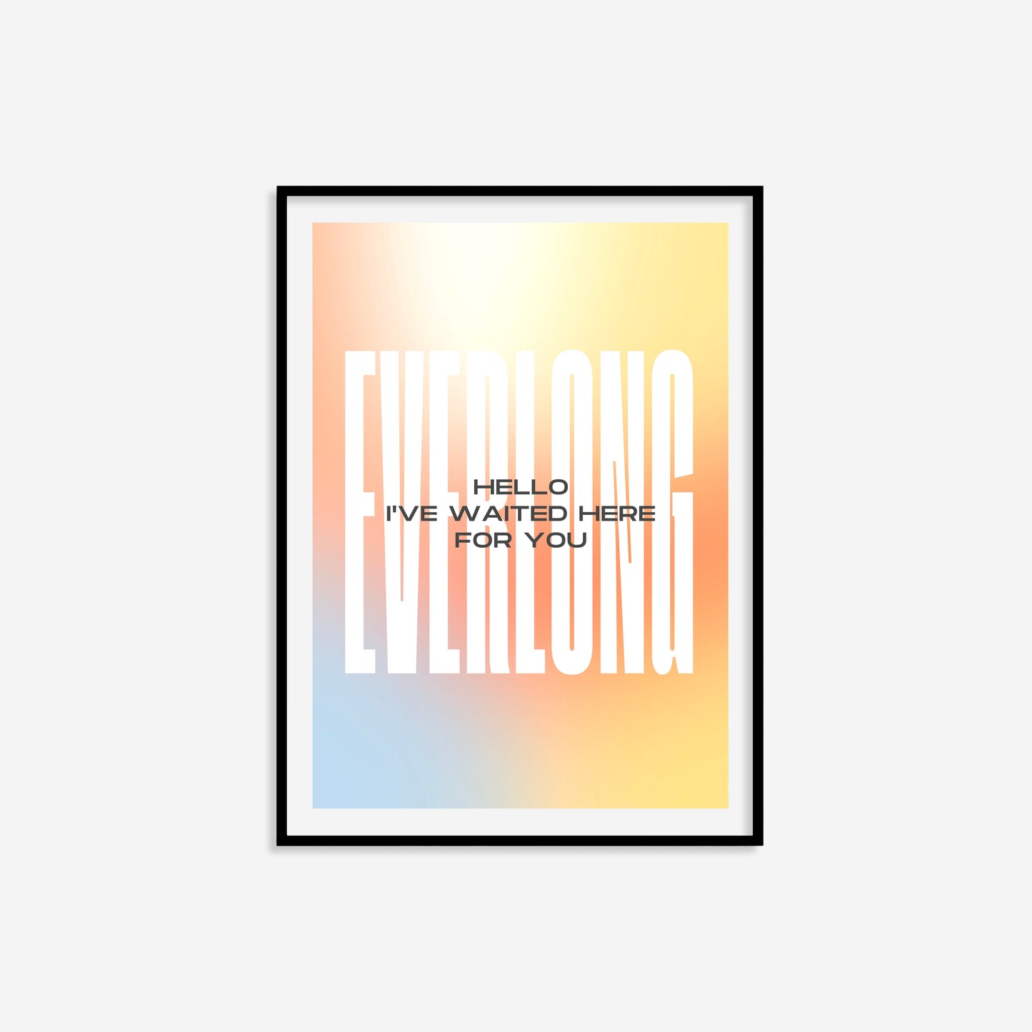 Everlong Print