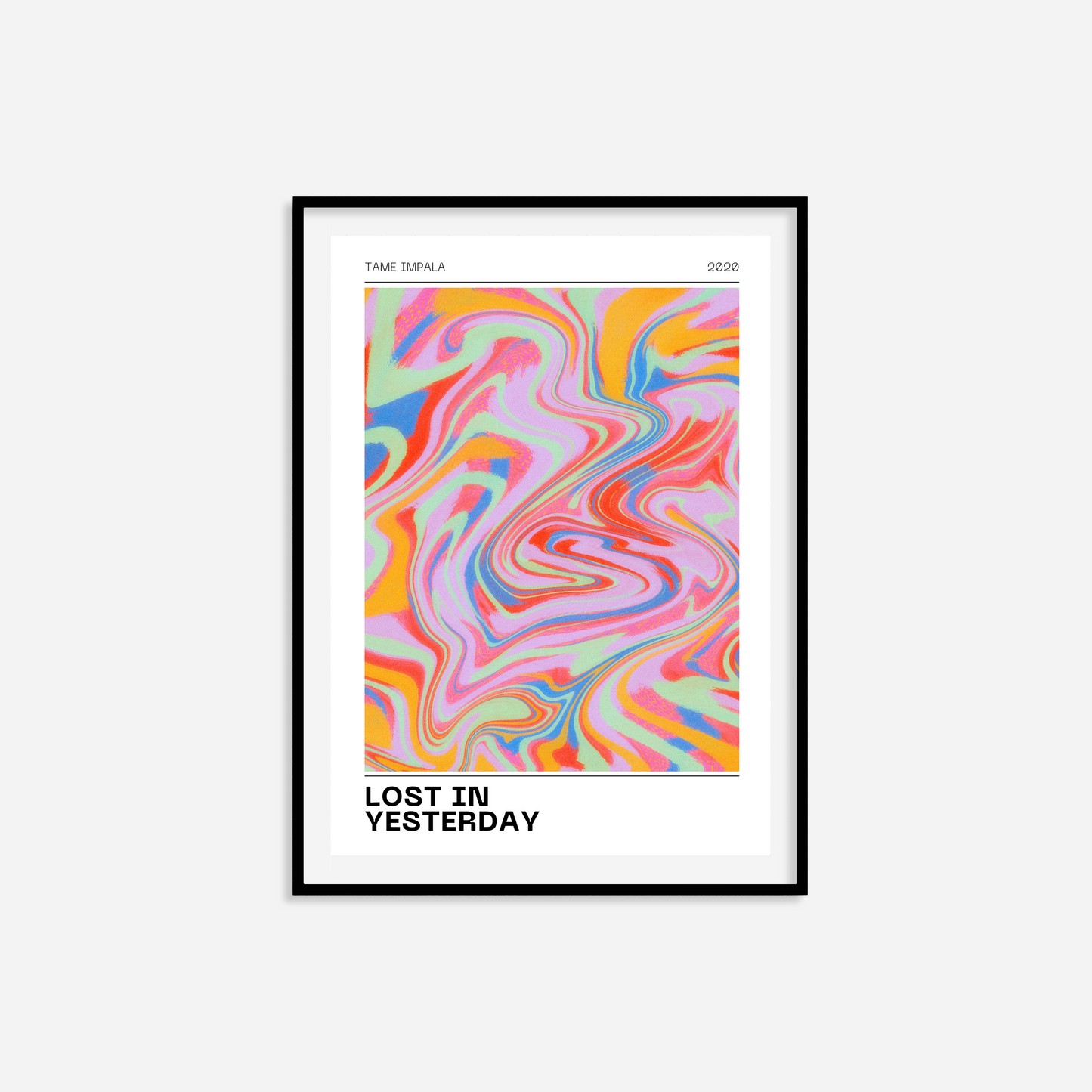 Lost In Yesterday Print