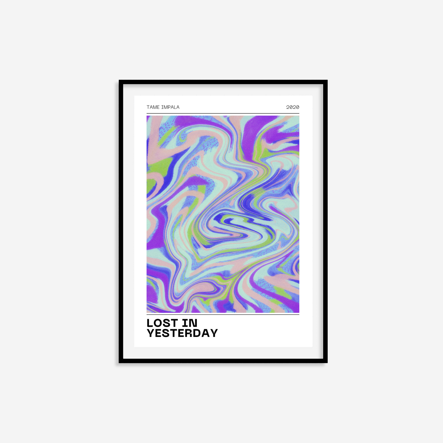 Lost In Yesterday Print