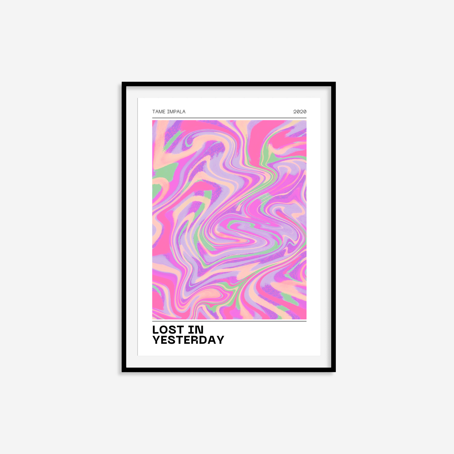 Lost In Yesterday Print