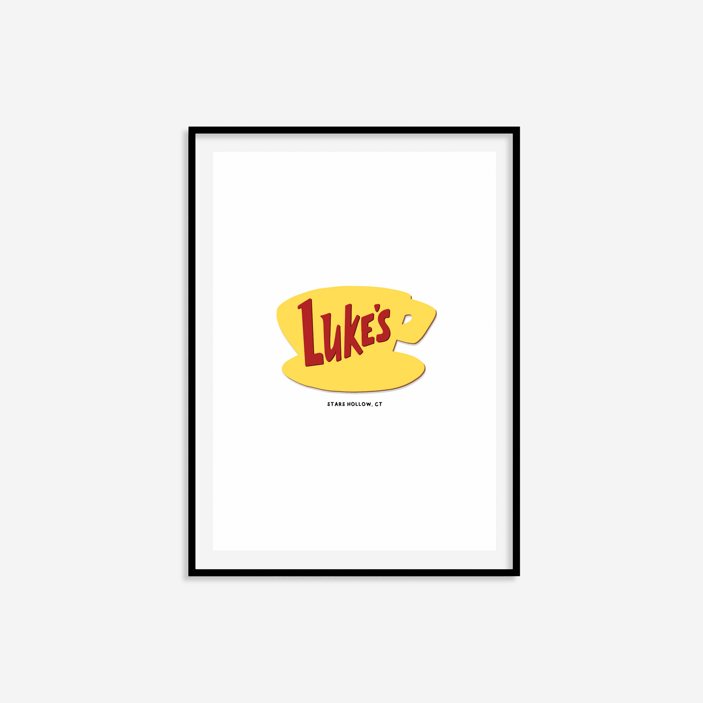 Luke's Diner Print