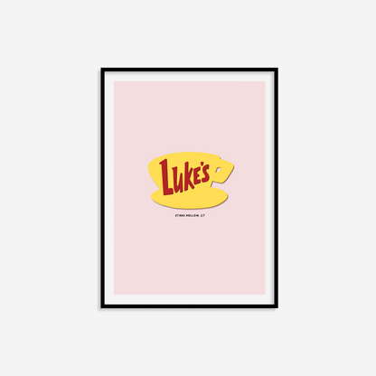 Luke's Diner Print